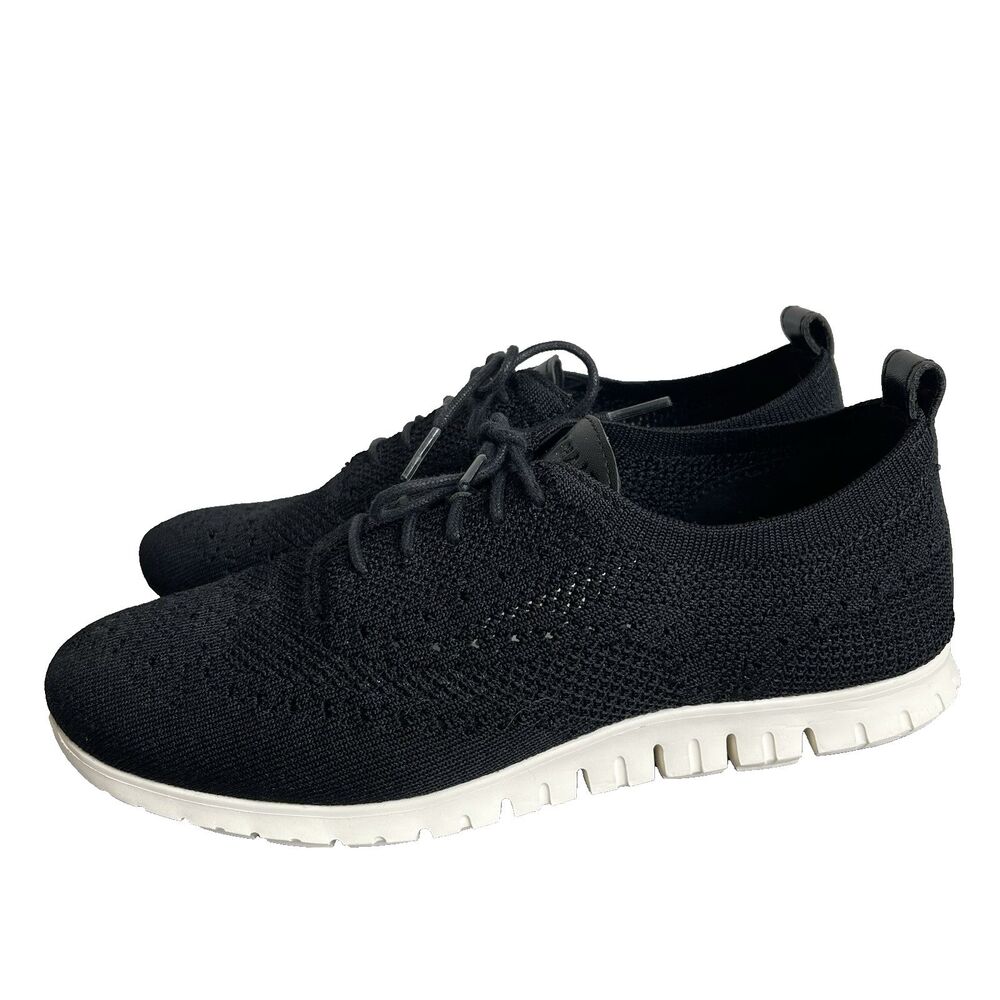 Cole Haan Women's Originalgrand Stitchlite Wing Tip Oxford Knit Shoes 9.5 B